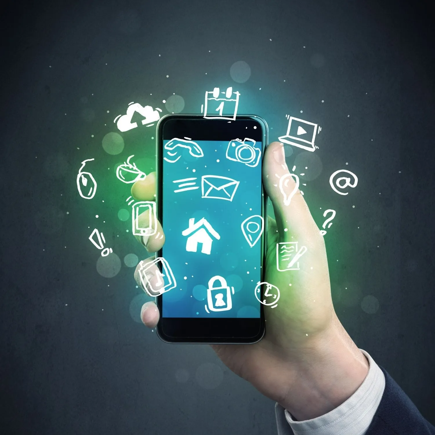 App-Entwicklung Mobile Apps und digitale Funktionen auf Tablet