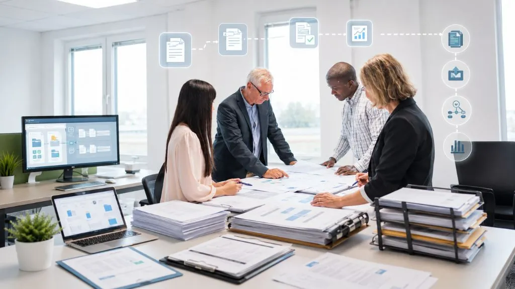 KI-Automatisierung unterstützt Teams bei Dokumenten, Analysen und digitalen Serviceprozessen.